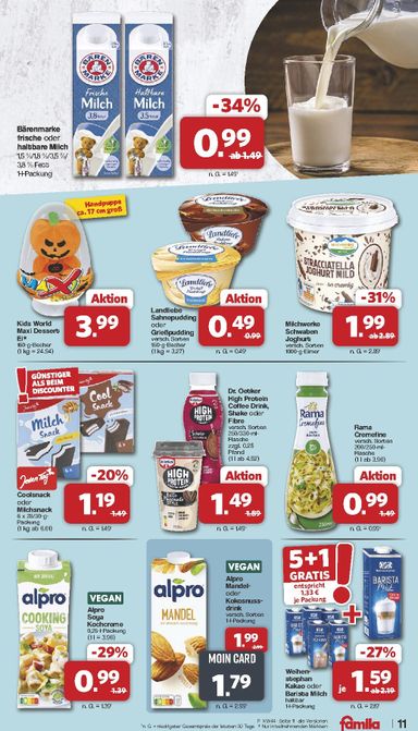 Prospekt Famila Nordwest - Famila Nordwest gültig ab 26.10. bis 30.10. - seite 11