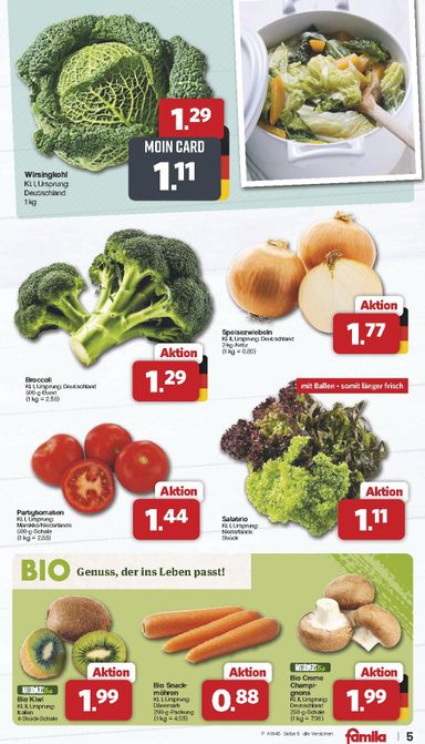 Prospekt Famila Nordwest - Famila Nordwest gültig ab 19.10. bis 24.10. - seite 5