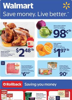 Walmart flyer from Thursday 10-29