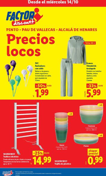 Folleto Lidl - Lidl - Factori del 14/10 al 20/10 - página 1