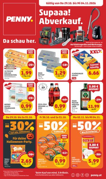 PENNY-Flugblatt - PENNY gültig ab 29.10. bis 04.11. - seite 1
