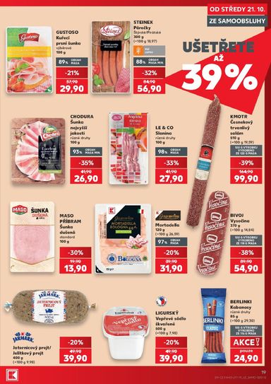 Leták Kaufland - Kaufland - Praha 4 od 21.10. do 27.10. - strana 19