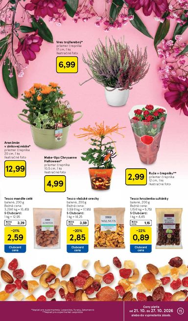 Leták Tesco - Tesco supermarket od 21.10. do 27.10. - strana 15
