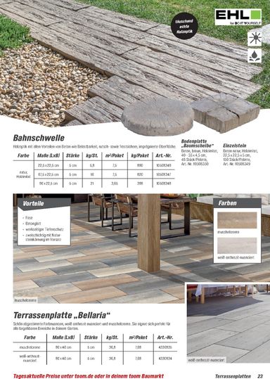 Prospekt toom - Toom - Gartenbaustoffe gültig ab 01.03. bis 31.12. - seite 23