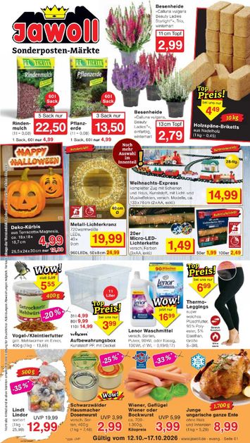 Prospekt Jawoll - Jawoll gültig ab 12.10. bis 17.10. - seite 1