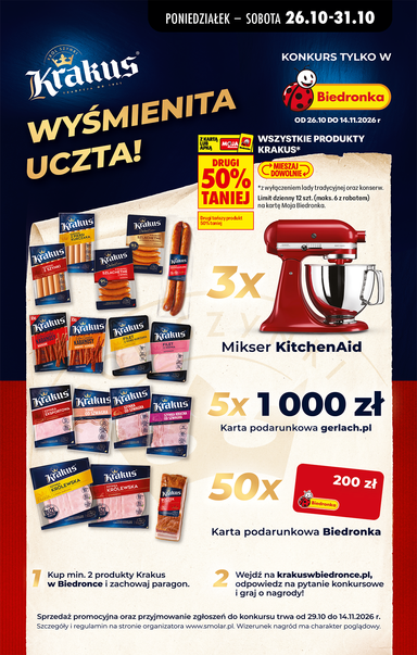 Leták Biedronka Poľsko - Biedronka Poľsko od 26.10. do 31.10. - strana 57