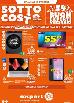 Volantini Expert da giovedì 08/10