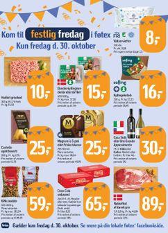 Føtex folder fra fredag 30.10.