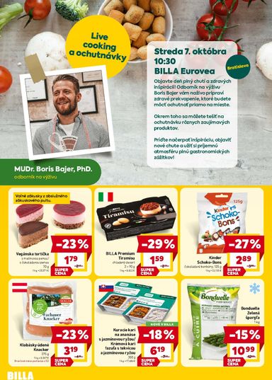 Leták Billa - Billa - Prémiové predajne od 07.10. do 20.10. - strana 2