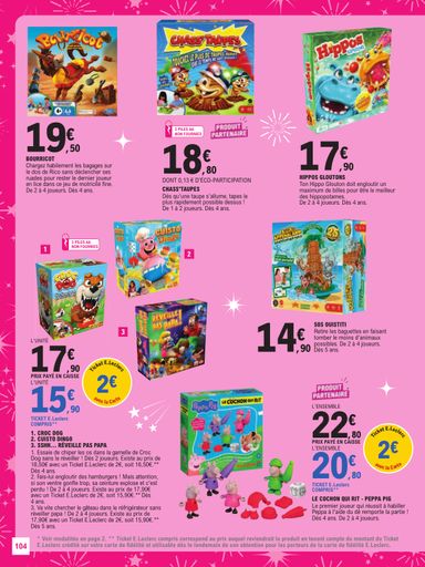 Catalogue E.Leclerc - E.Leclerc - Jouets valable dès le 13/10 au 05/12 - page 104