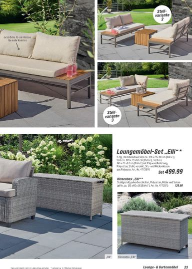 Prospekt toom - Toom - Gartenmöbel & Solar-Leuchten gültig ab 01.03. bis 31.12. - seite 23
