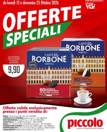 Volantino Piccolo - Piccolo - Offerte speciali valido dal 12/10 al 25/10 - pagina 1