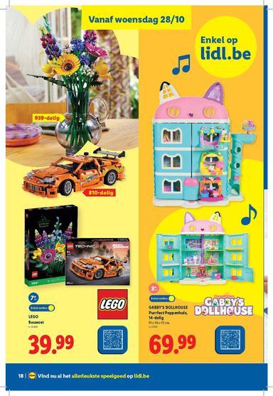 Folder Lidl - Lidl - Speelgoedboekje van 21/10 tot 24/11 - side 18