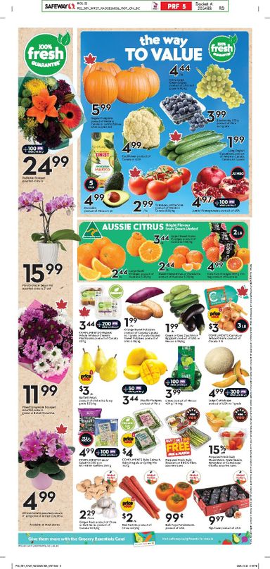 Flyer Safeway - Safeway valid since 10-29 until 11-04 - page 5