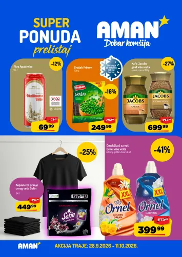 Katalog Aman - Aman od 28.09 do 11.10 - strana 1