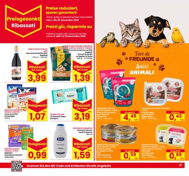 Volantino Eurospar - Eurospar - Deutch valido dal 29/10 al 11/11 - pagina 21