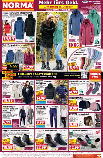 Prospekt Norma - Norma gültig ab 26.10. bis 31.10. - seite 1