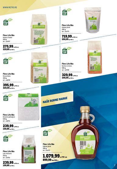 Katalog Metro - Metro - Prehrana i neprehrana od 15.10 do 28.10 - strana 7
