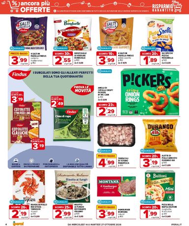 Volantino Iperal - Iperal - Ancora più offerte valido dal 14/10 al 27/10 - pagina 4