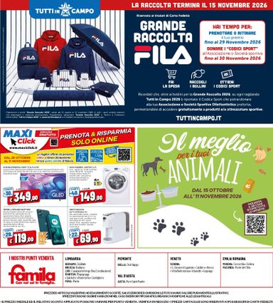 Volantino Famila - Famila valido dal 29/10 al 07/11 - pagina 24