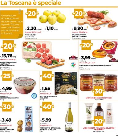 Volantino Coop Firenze - Coop Firenze valido dal 22/10 al 04/11 - pagina 17