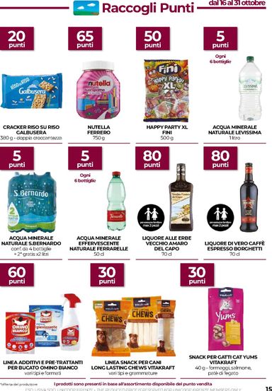 Volantino Coop Firenze - Coop Firenze - Mini valido dal 15/10 al 28/10 - pagina 15