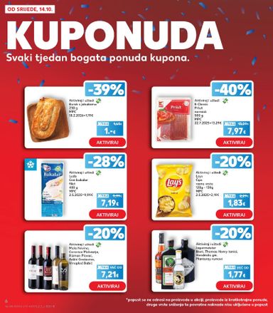 Katalog Kaufland - Kaufland vrijedi od 14.10. do 20.10. - stranica 6