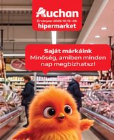 Auchan Hipermarket - Sajátmárkás ajánlataink, érvényes csütörtöktől 2026.10.15.