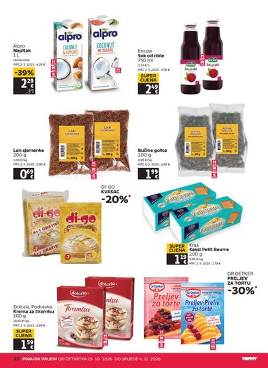 Katalog Tommy - Tommy vrijedi od 29.10. do 04.11. - stranica 22