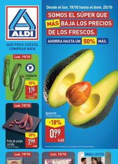 ALDI folleto válido a partir del lunes 19/10