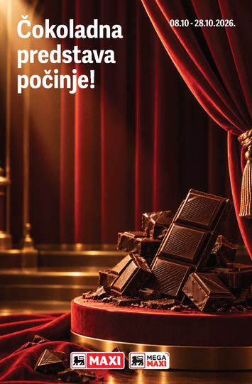 Katalog Maxi - Maxi - Katalog cokoladna predstava od 08.10 do 28.10 - strana 1