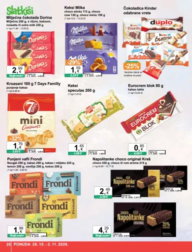 Katalog KTC - KTC vrijedi od 28.10. do 03.11. - stranica 20