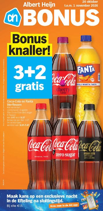 Folder Albert Heijn - Albert Heijn van 26/10 tot 01/11 - side 1