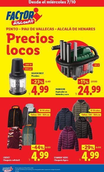 Folleto Lidl - Lidl - Factori del 07/10 al 13/10 - página 1