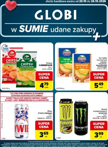 Gazetka Carrefour - Carrefour - Globi od 20.10. do 26.10. - strona 1