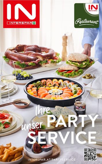 INTERSPAR-Flugblatt - INTERSPAR - Party Service gültig ab 01.03. bis 31.12. - seite 1