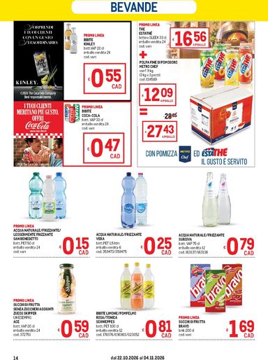 Volantino METRO - Metro - Merano e Brunico valido dal 22/10 al 04/11 - pagina 14