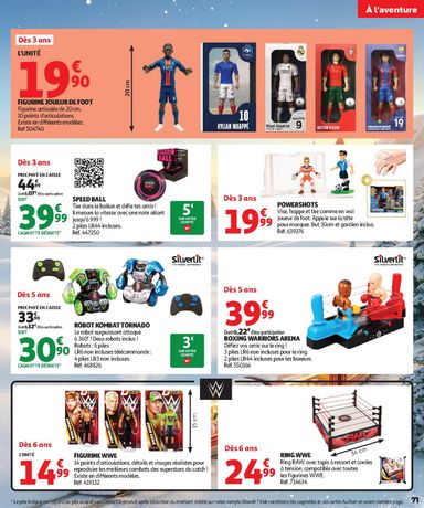 Catalogue Auchan - Auchan - Jouets de Noël valable dès le 16/10 au 06/12 - page 71