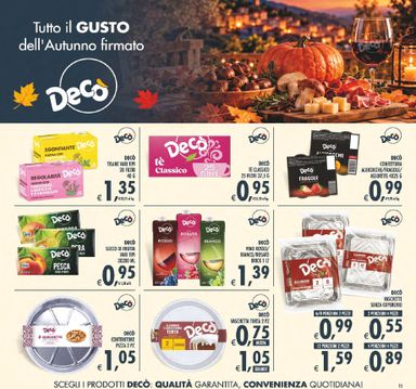 Volantino Decò - Decò - Supermercati/Maxistore/Local valido dal 23/10 al 02/11 - pagina 11