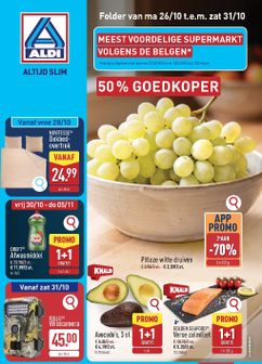 ALDI folder van maandag 26/10