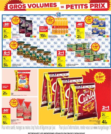 Catalogue Carrefour - Carrefour - Gros Volumes = Petits Prix valable dès le 22/10 au 09/11 - page 23