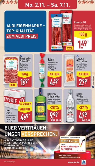 Prospekt ALDI Nord - ALDI NORD gültig ab 02.11. bis 07.11. - seite 14