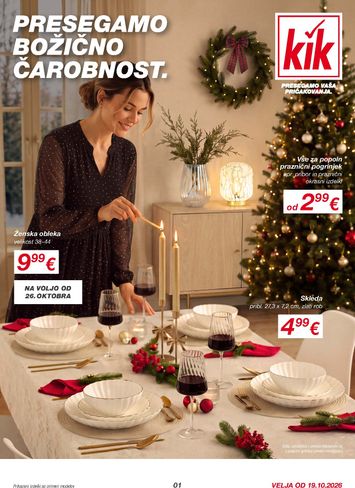 Katalog KiK - KiK vrijedi od 19.10. do 08.11. - stranica 1
