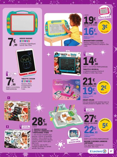 Catalogue E.Leclerc - E.Leclerc - Jouets valable dès le 13/10 au 05/12 - page 87