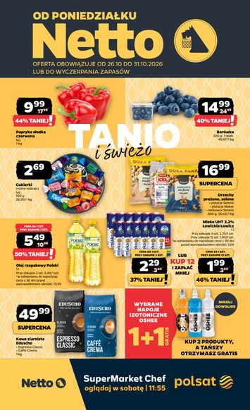 Gazetka Netto - Netto - Food od 26.10. do 31.10. - strona 1
