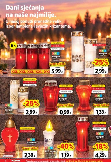 Katalog Plodine - Plodine vrijedi od 21.10. do 27.10. - stranica 2