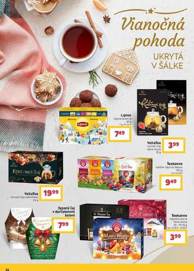 Leták Billa - Billa - Vianoce od 14.10. do 10.11. - strana 24
