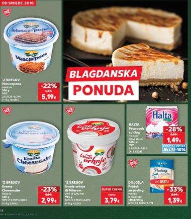 Katalog Kaufland - Kaufland vrijedi od 28.10. do 03.11. - stranica 14
