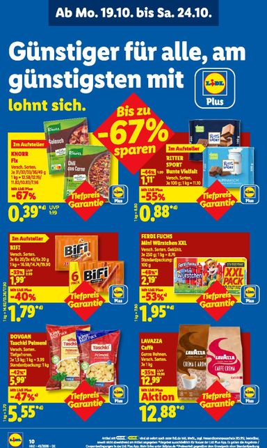 Prospekt Lidl - Lidl gültig ab 19.10. bis 24.10. - seite 20