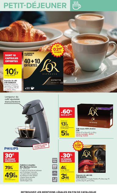 Catalogue Carrefour - Carrefour - Petit Déjeuner valable dès le 03/11 au 16/11 - page 11